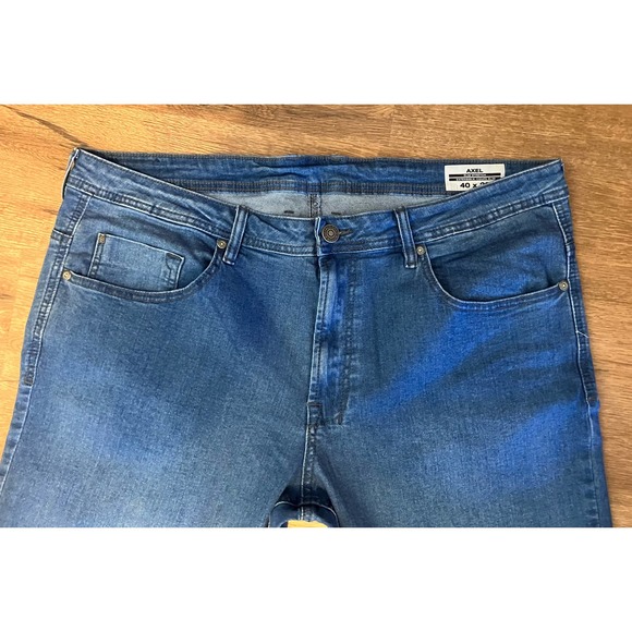 New! Buffalo David Bitton Men's Axel 5 Pocket Slim Stretch Jean 40x29 NWT - Picture 4 of 9